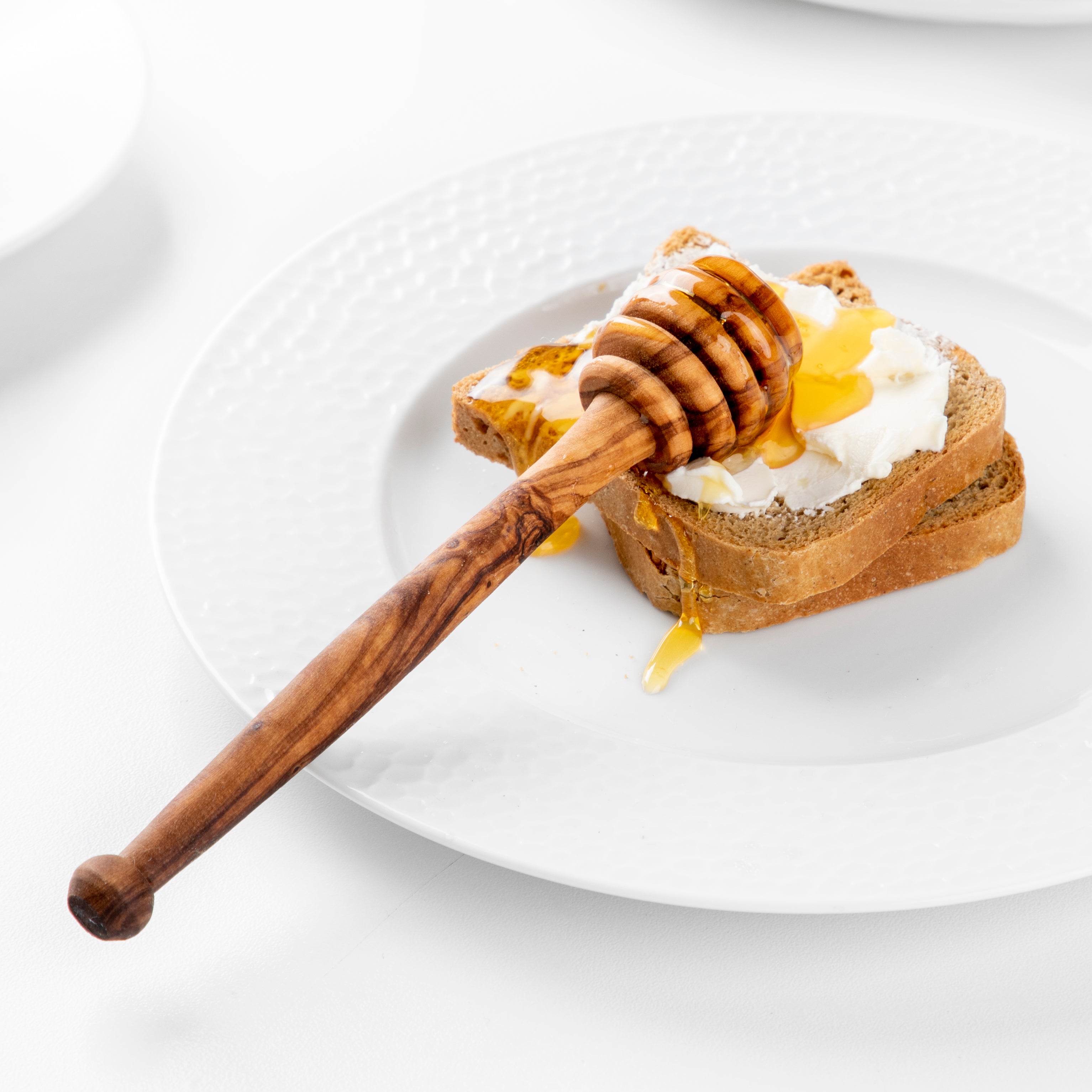 Olive Wood Honey Dipper